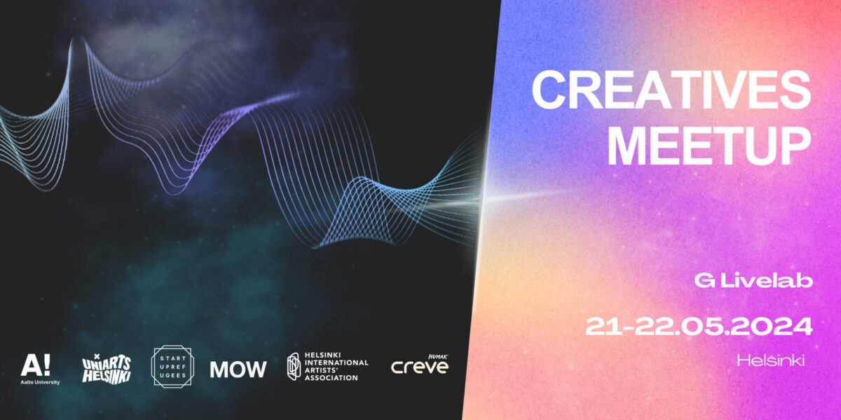 Creatives Meetup in Helsinki 21.-22.5.2024